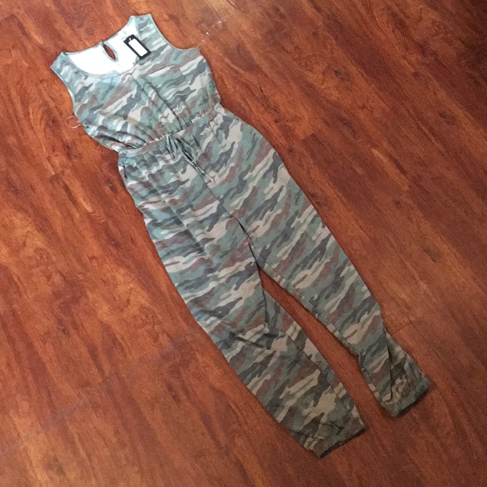 VANILLA BAY Camo Jumpsuit